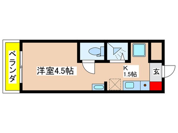 クライアント百合ヶ丘の物件間取画像